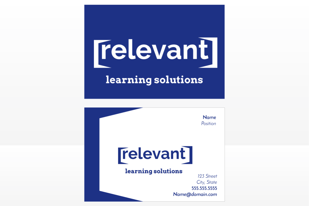 Business Card Relevant Learning Solutions